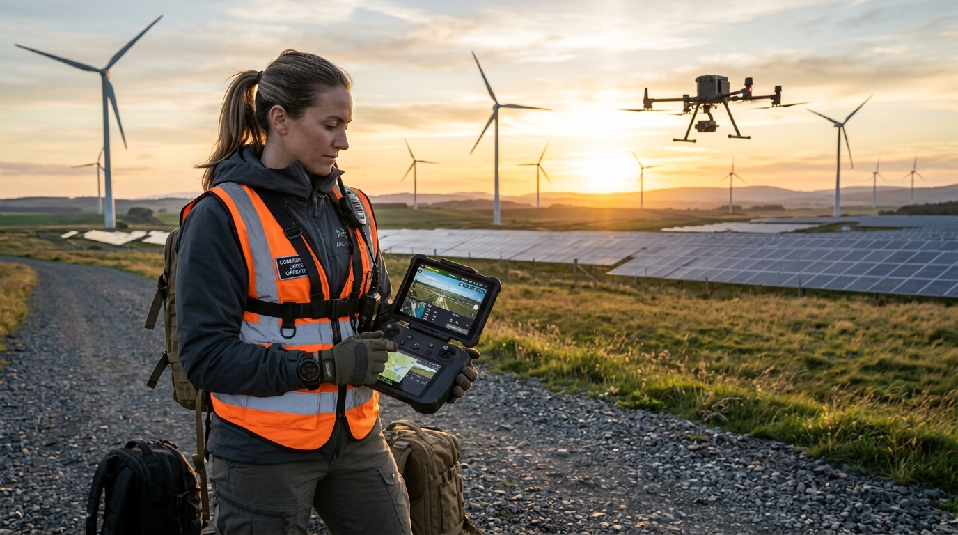 RevDrones Commercial Drone Pilot in field